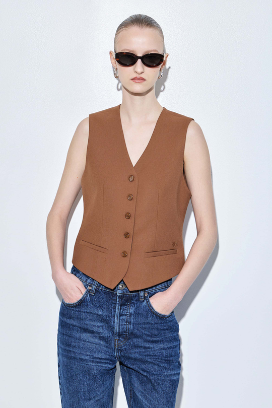 Tailored Classic Daddy Vest - Dé Rococo