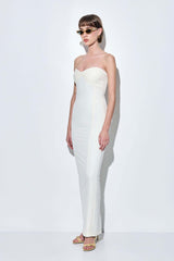 Tailored Daddy Corset Maxi Dress