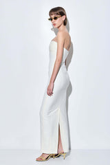 Tailored Daddy Corset Maxi Dress