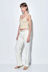 Low Rise Tailored Daddy Pants