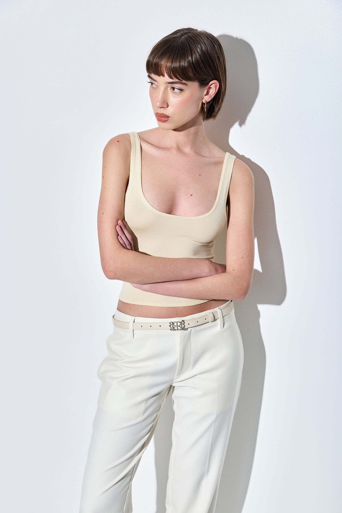Low Rise Tailored Daddy Pants - Dé Rococo