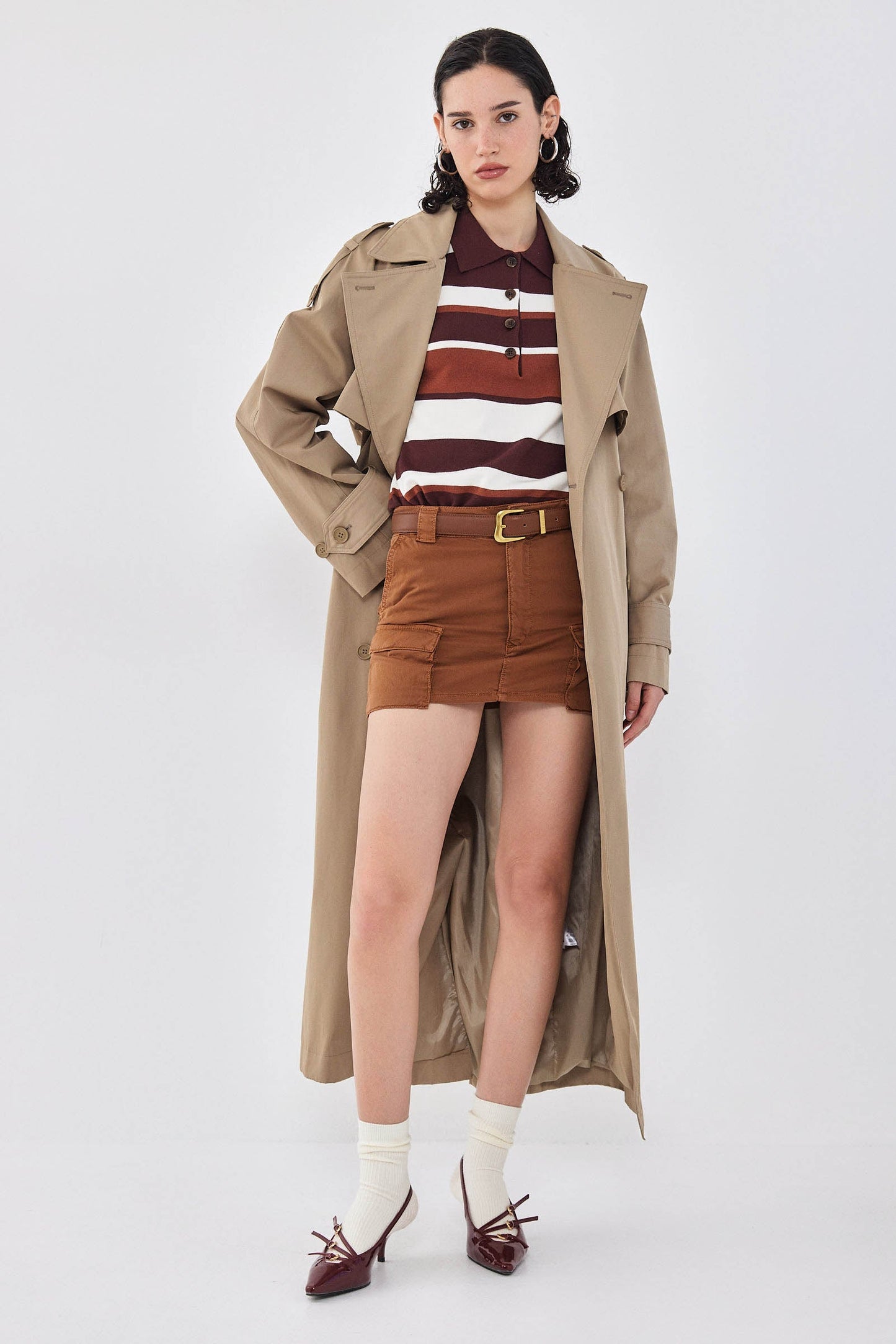 Micro Mini Cargo Skirt - Dé Rococo