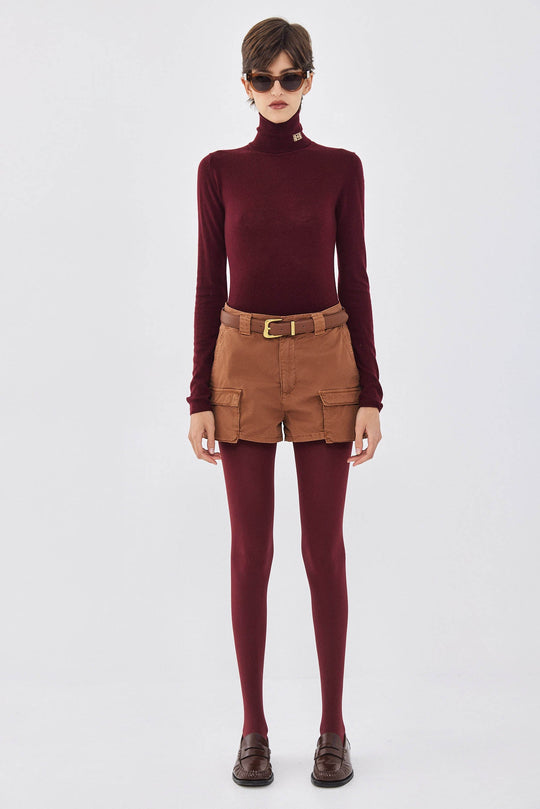 Mid Waist Cargo Shorts - Dé Rococo