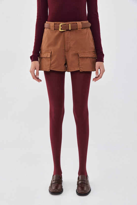 Mid Waist Cargo Shorts - Dé Rococo
