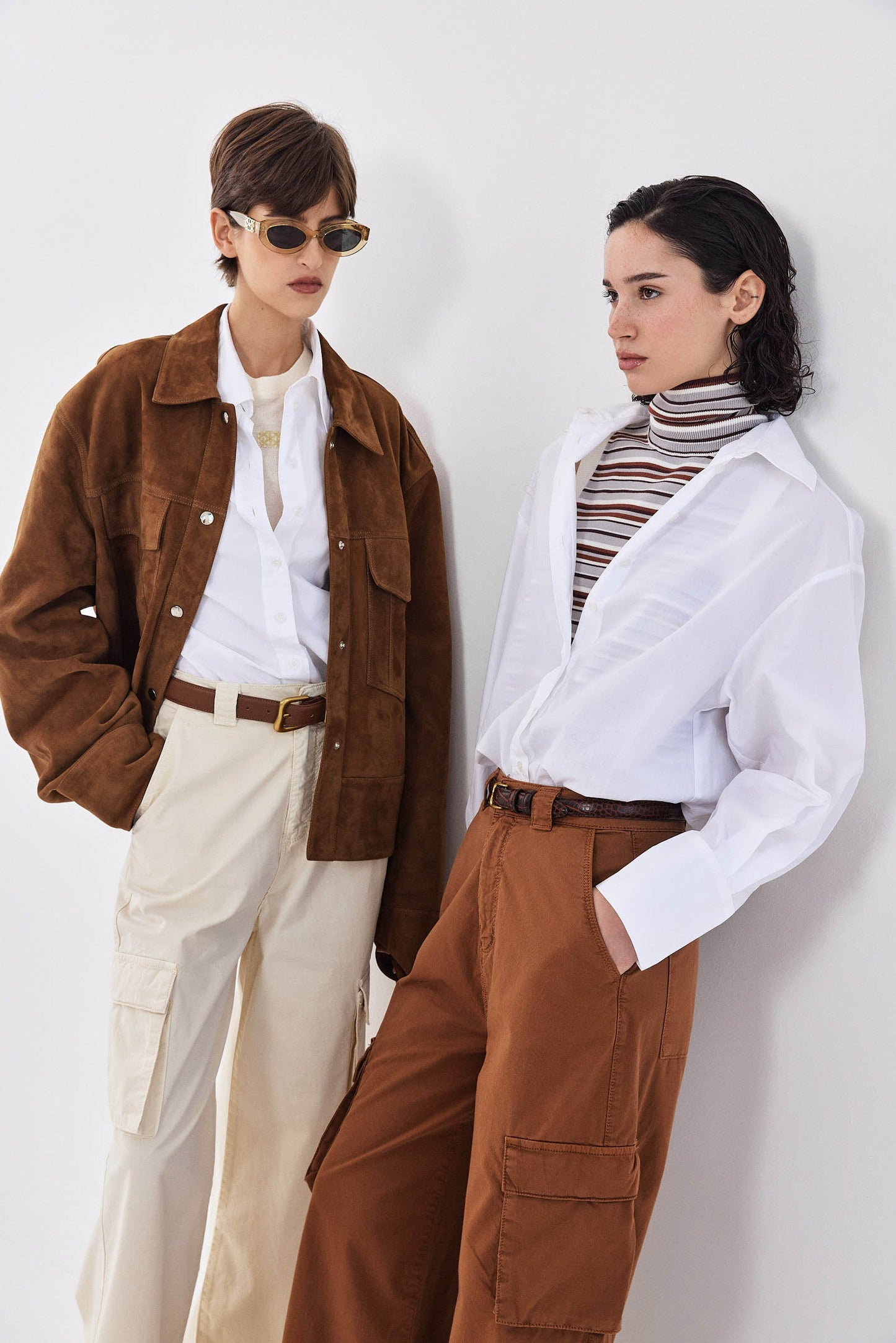 High Waisted Cargo Pants - Dé Rococo