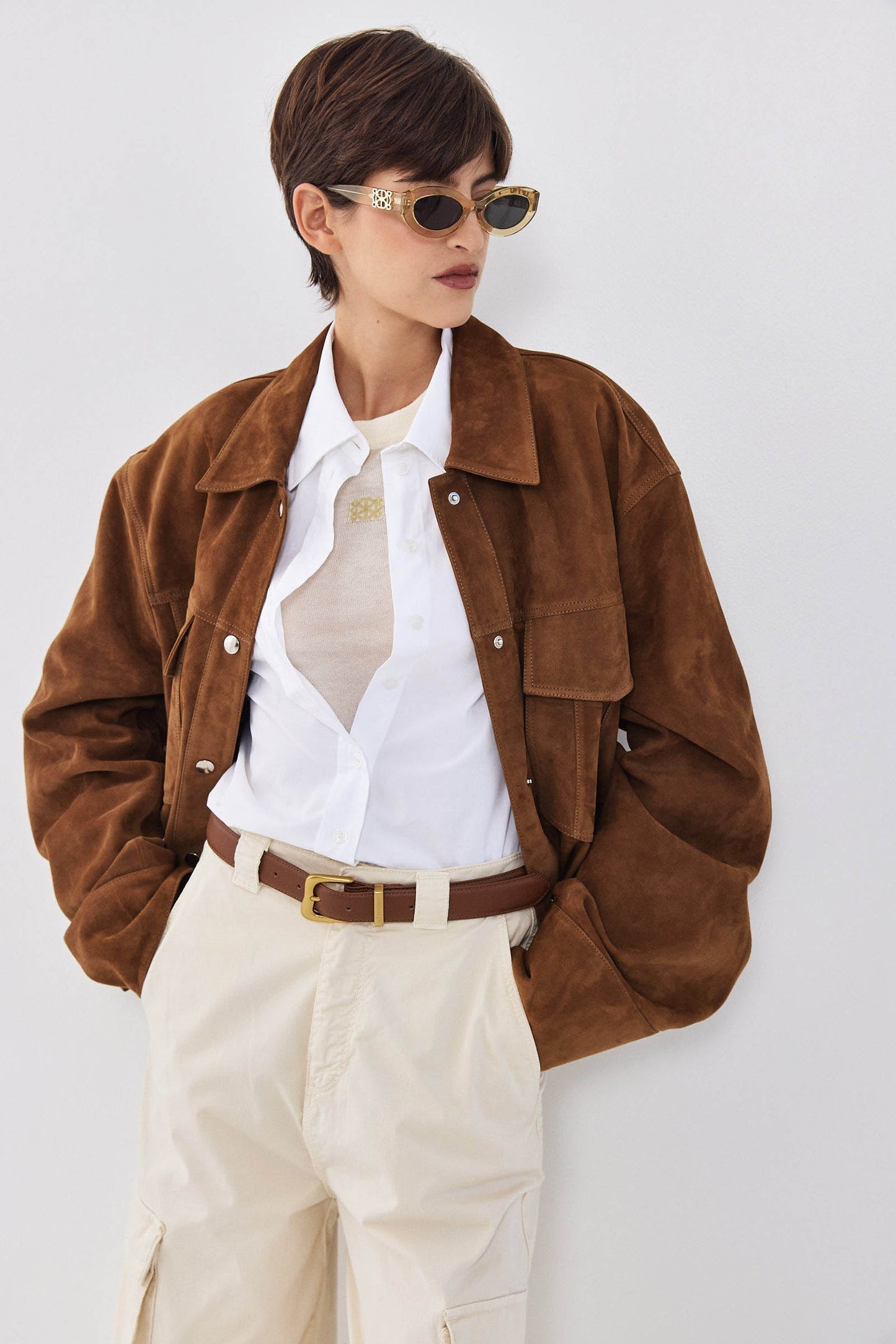 High Waisted Cargo Pants - Dé Rococo