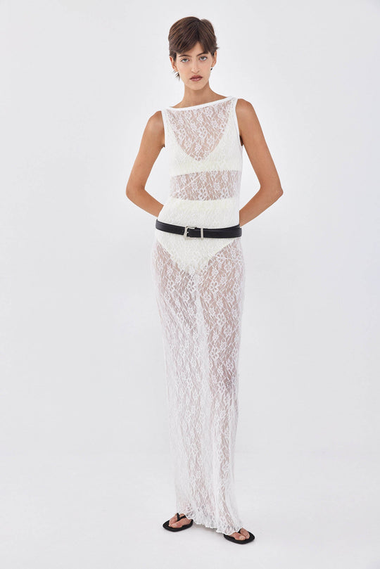 Lace Tank Dress - Dé Rococo