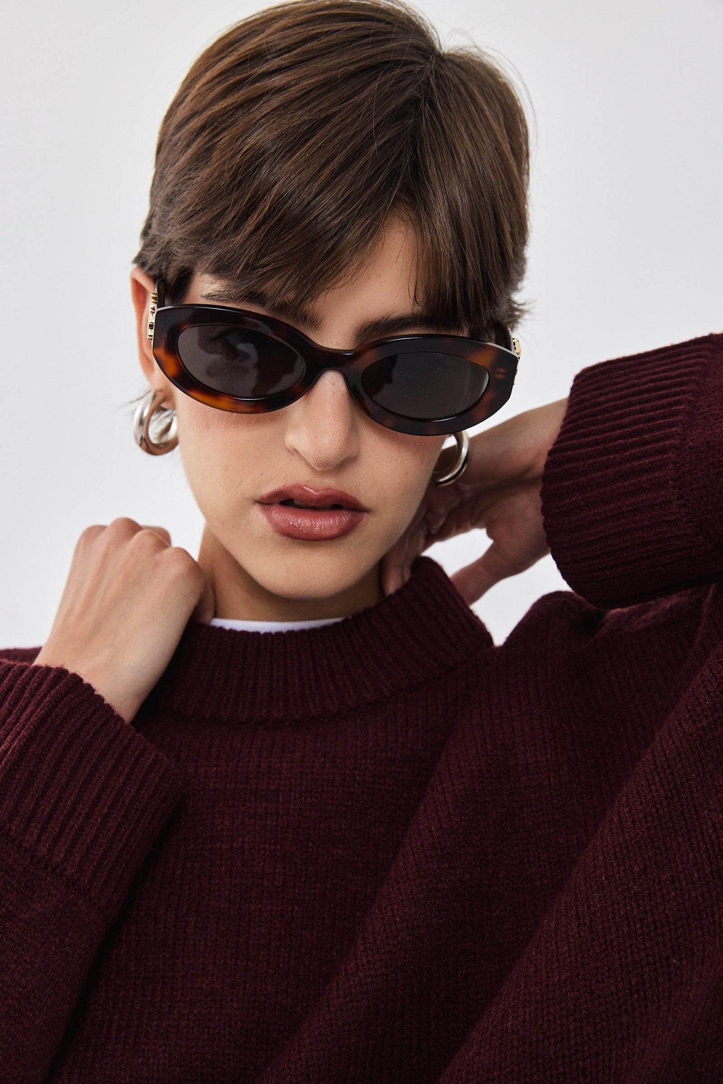Mockneck Oversized Jumper - Dé Rococo