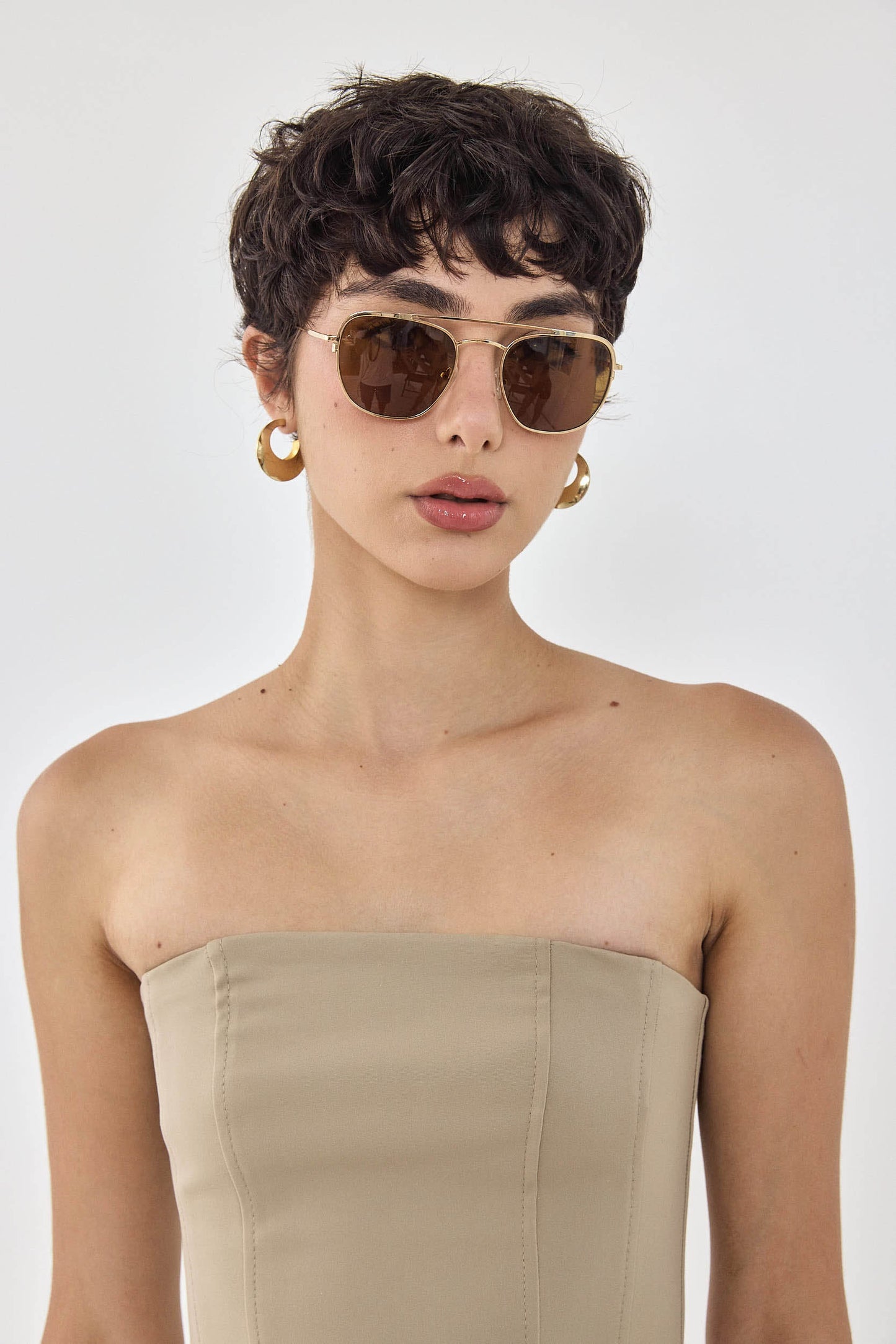 Volume Strapless Mini Dress - Dé Rococo