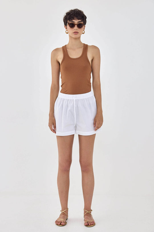 Poplin Cotton Shorts - Dé Rococo
