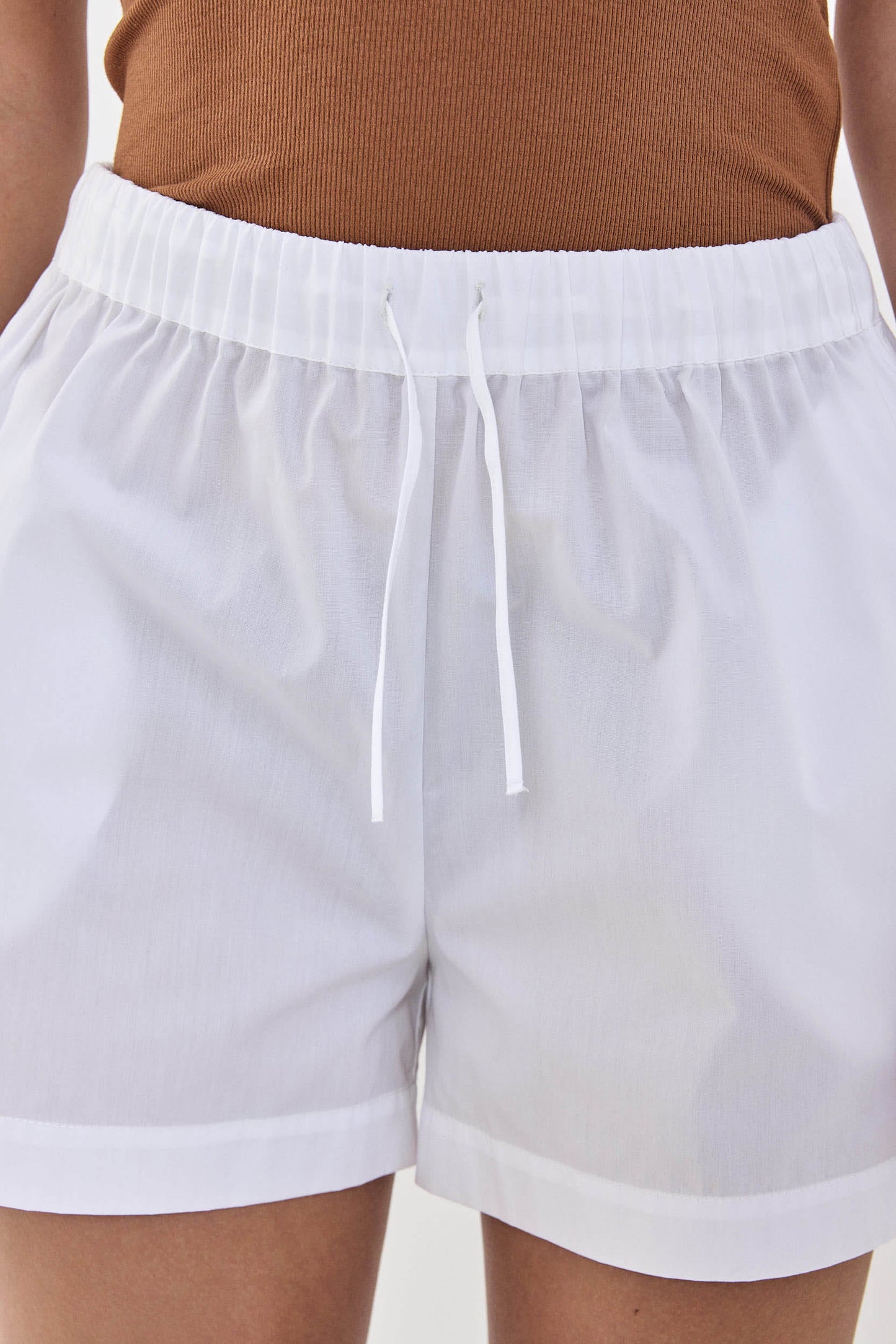 Poplin Cotton Shorts - Dé Rococo