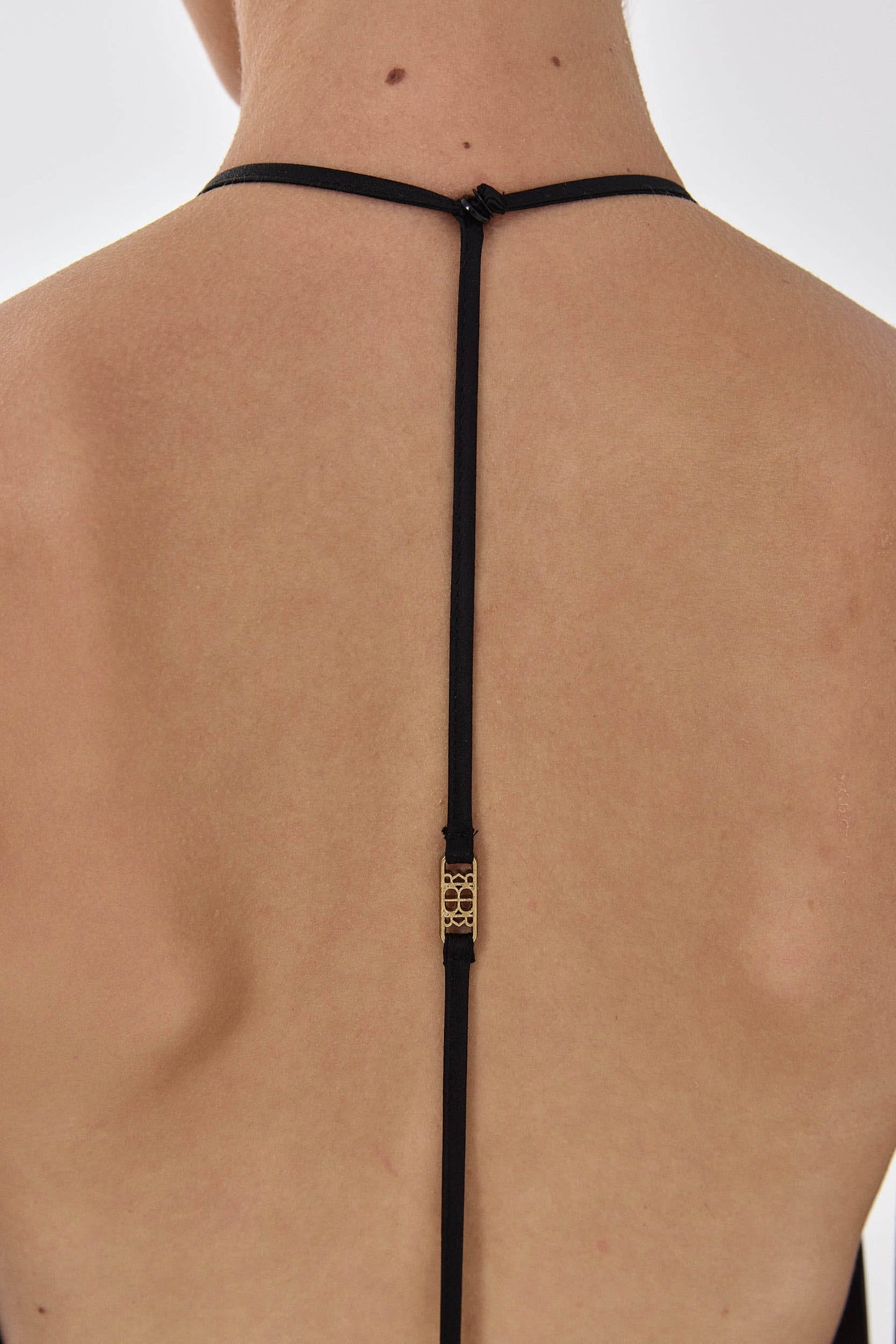 Satin Collared Maxi Dress - Dé Rococo