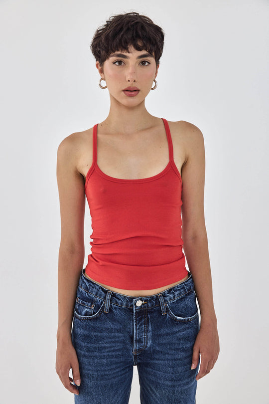Thin Cami Tank Top - Dé Rococo