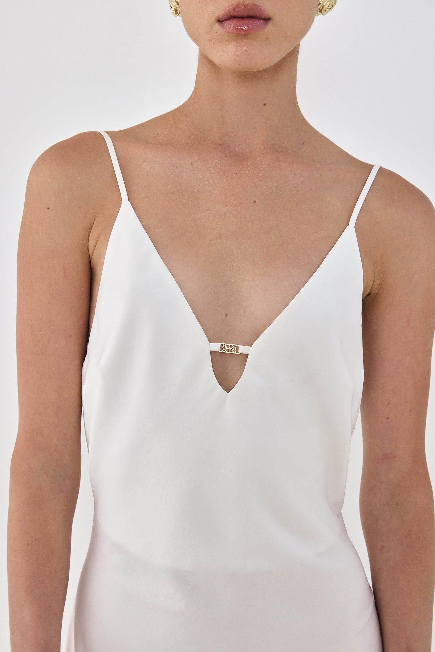 Satin Slip Maxi Dress - Dé Rococo