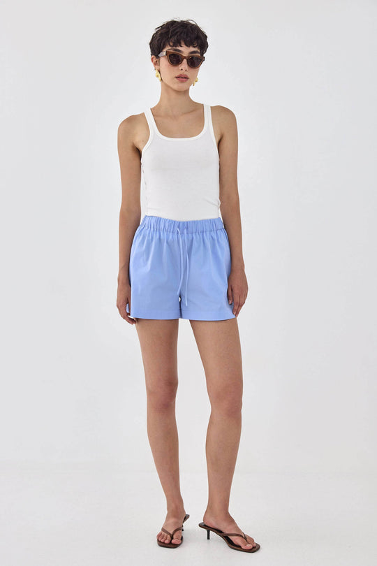 Poplin Cotton Shorts - Dé Rococo