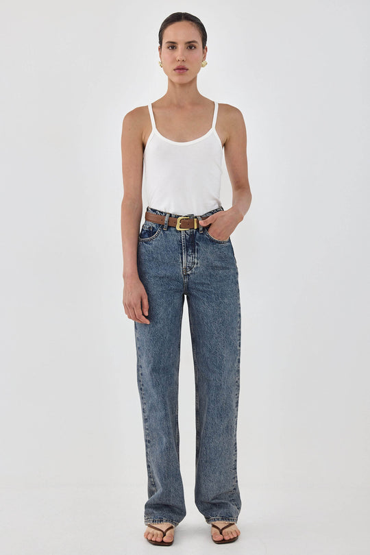 No.8| High Waisted Wide Leg Denim - Dé Rococo