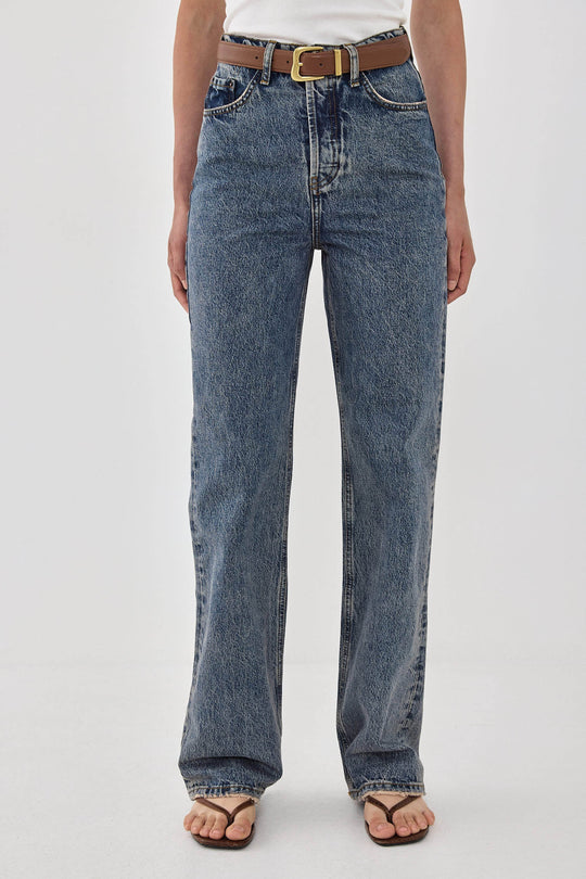 No.8| High Waisted Wide Leg Denim - Dé Rococo
