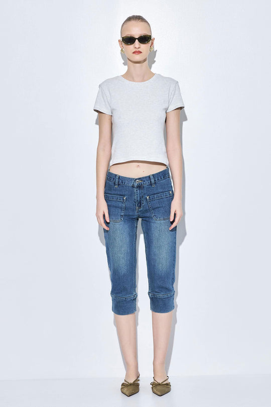 Crew Neck Baby Tee - Dé Rococo