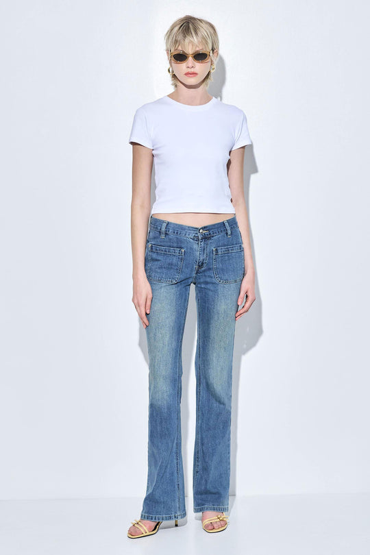 Crew Neck Baby Tee - Dé Rococo