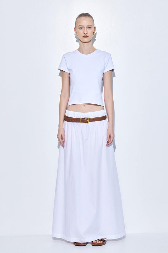 Poplin Volume Maxi Skirt - Dé Rococo