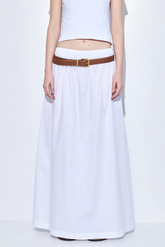 Poplin Volume Maxi Skirt - Dé Rococo