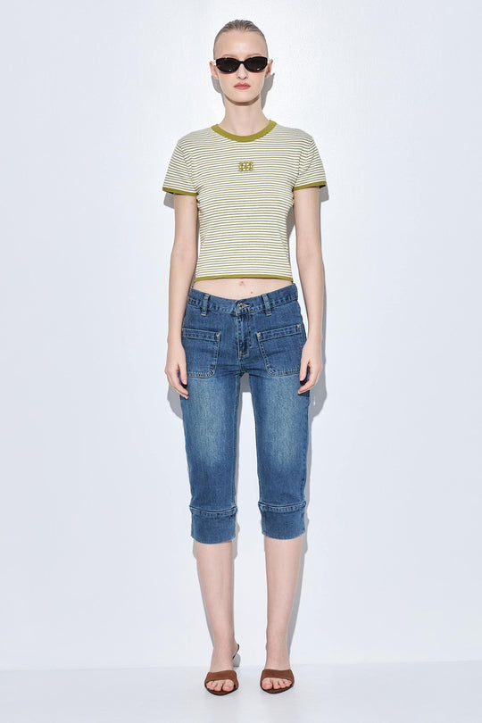 Sporty Knitted Baby T - Dé Rococo