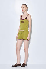 Sporty Knitted Shorts