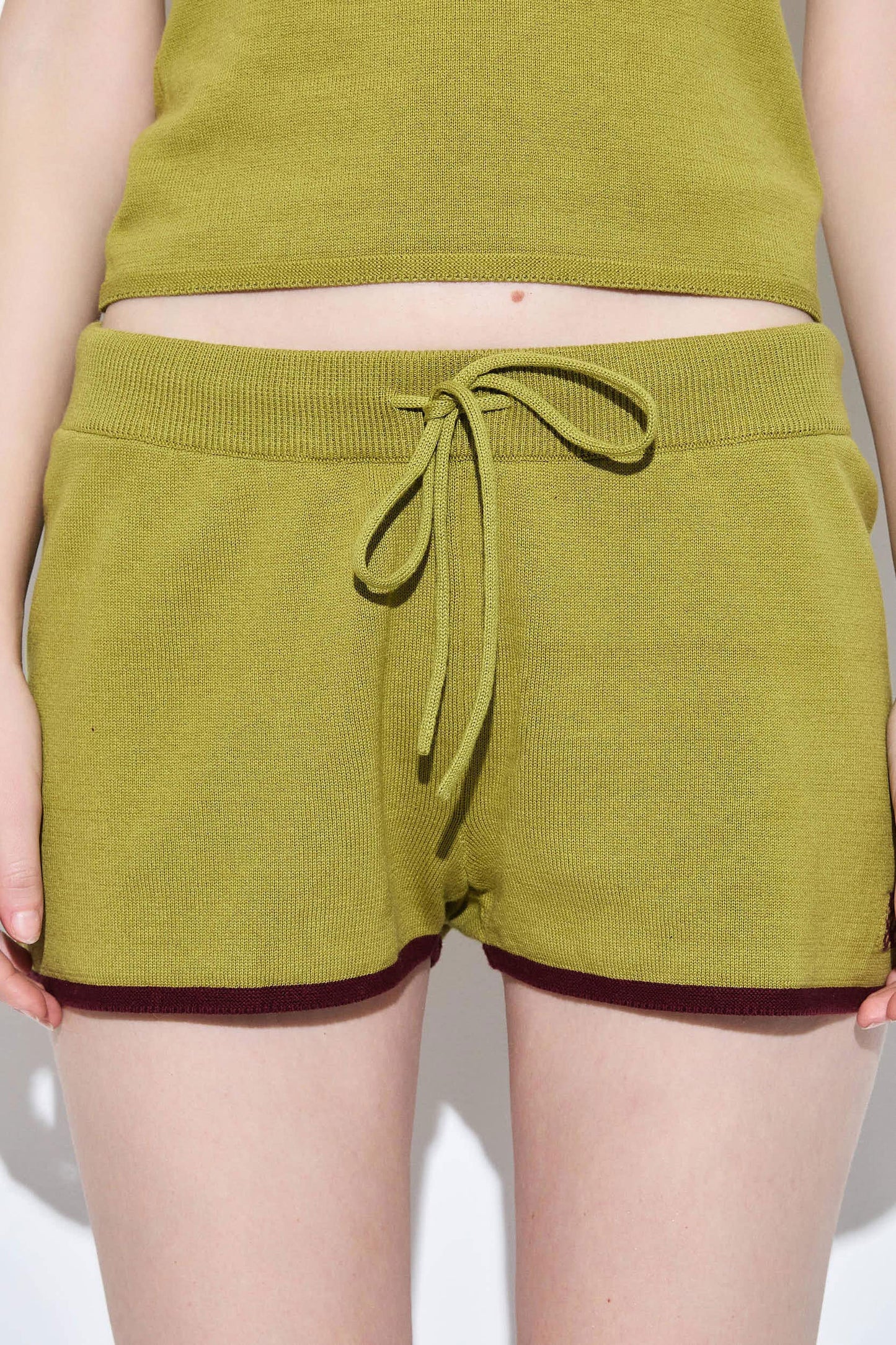 Sporty Knitted Shorts - Dé Rococo