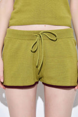 Sporty Knitted Shorts