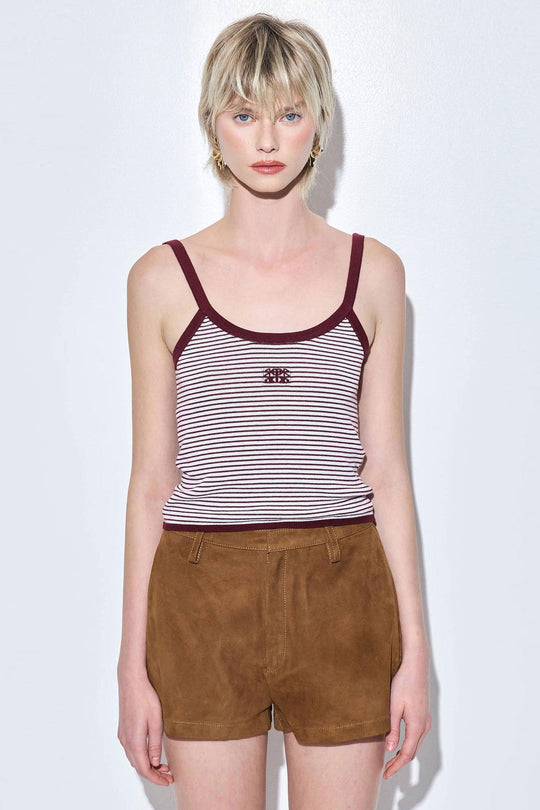 Knitted Sporty Cami Top - Dé Rococo