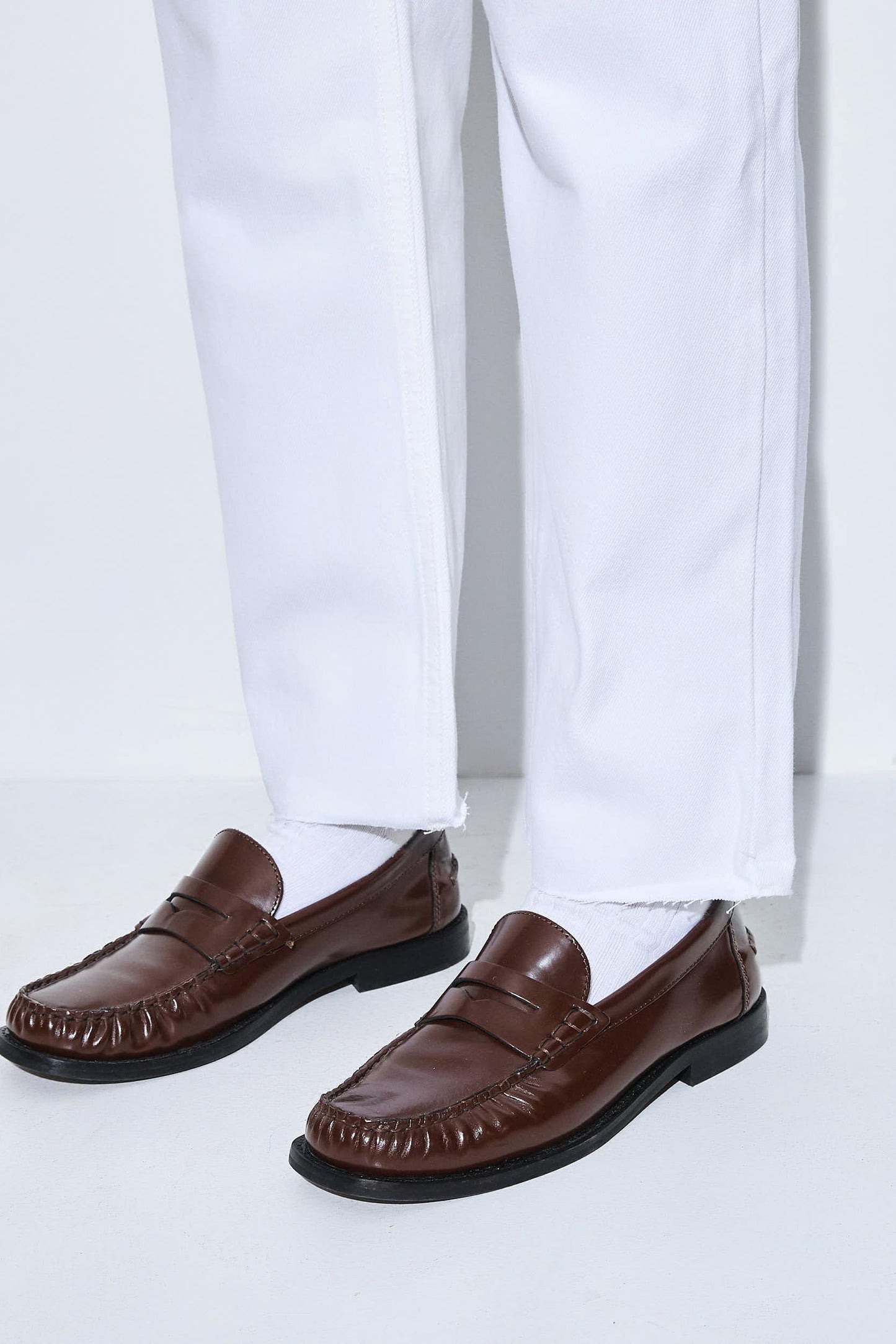 No.5| High Waist Straight Cropped Denim - Dé Rococo