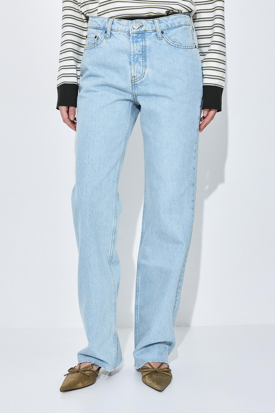 No.10| Low Rise Full Length Denim - Dé Rococo