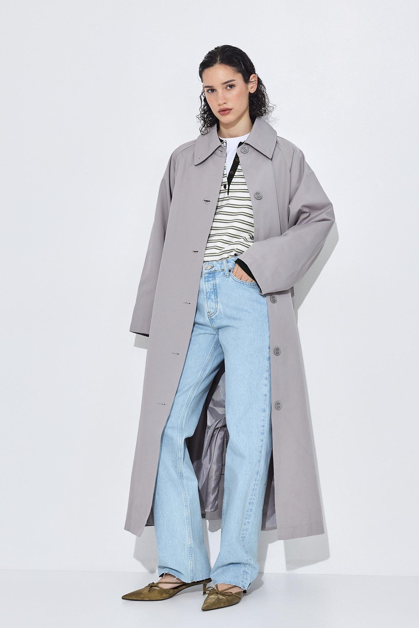 No.10| Low Rise Full Length Denim - Dé Rococo