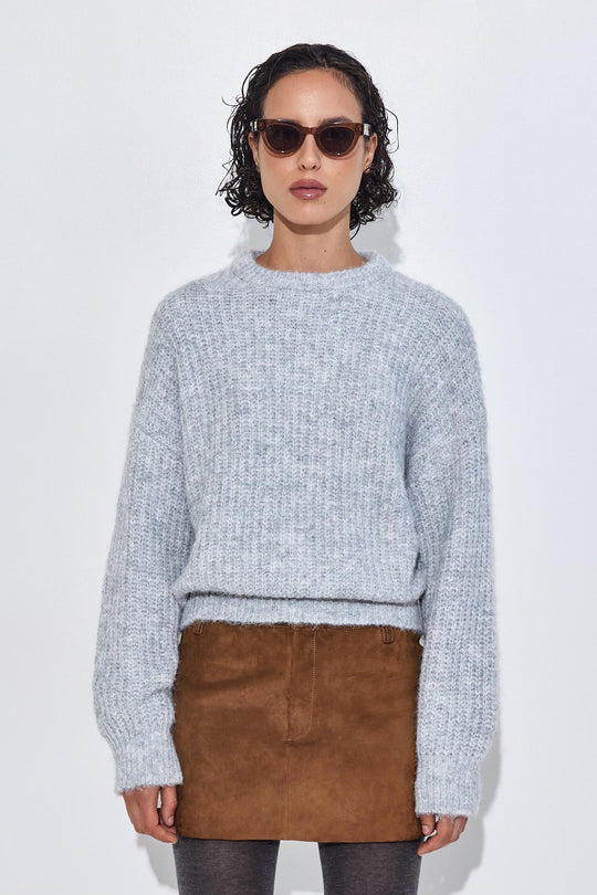 Oversized Fuzzy Sweater - Dé Rococo
