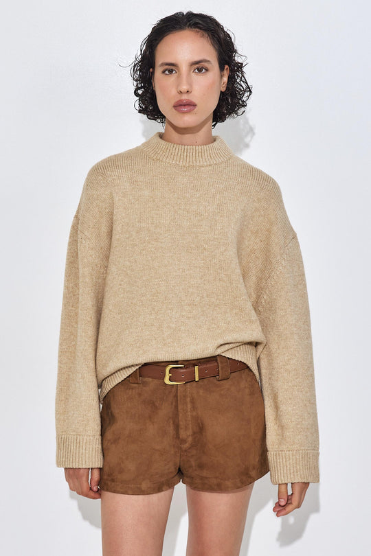 Mockneck Oversized Jumper - Dé Rococo