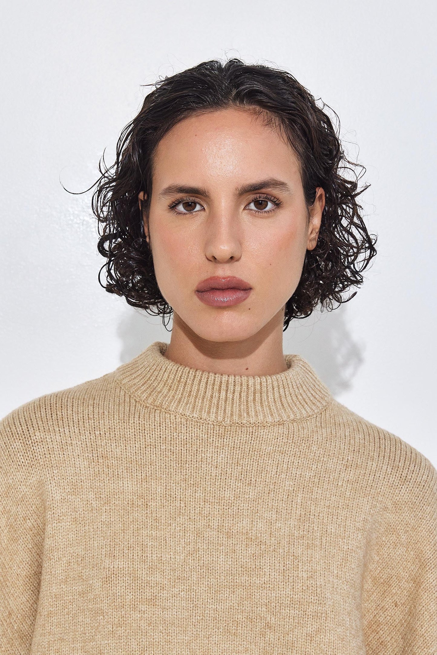 Mockneck Oversized Jumper - Dé Rococo