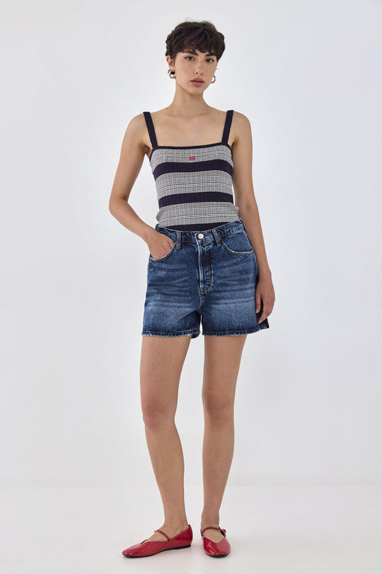 Baggy Denim Shorts - Dé Rococo