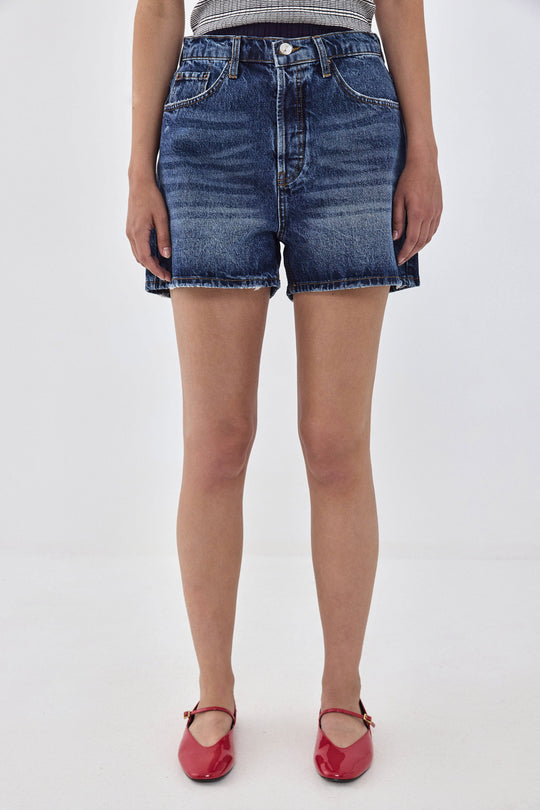 Baggy Denim Shorts - Dé Rococo