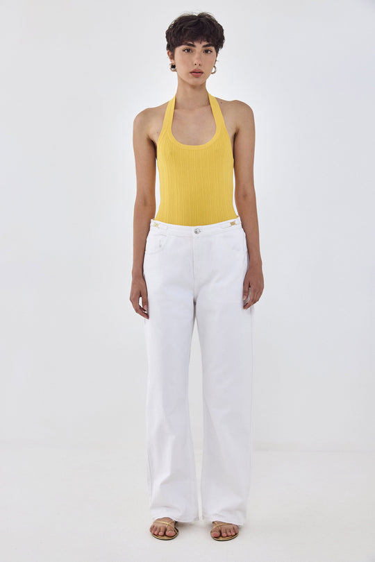No.11| Mid Rise Full Length Baggy Denim - Dé Rococo