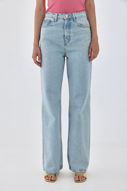No.8| High Waisted Wide Leg Denim - Dé Rococo