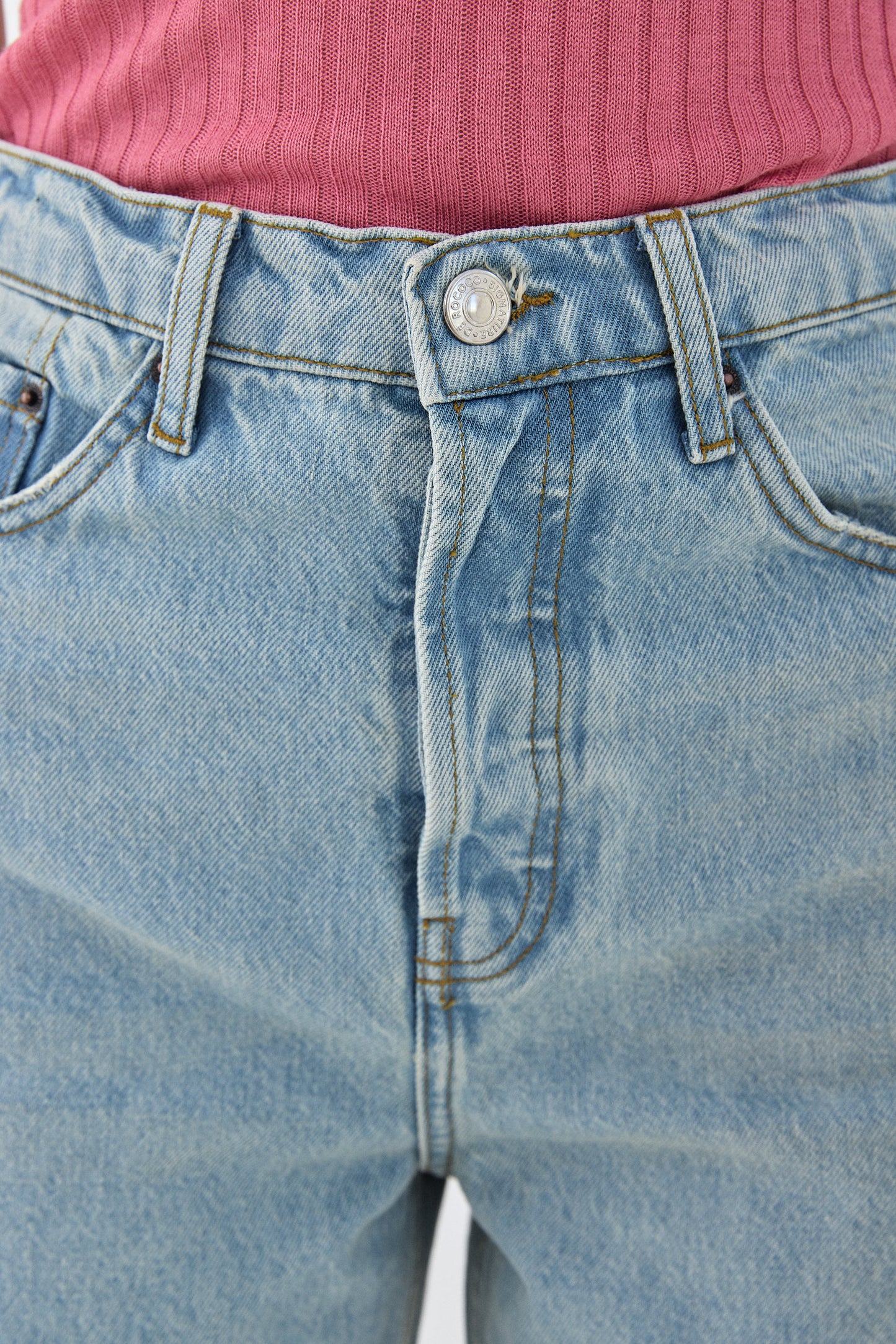 No.8| High Waisted Wide Leg Denim - Dé Rococo