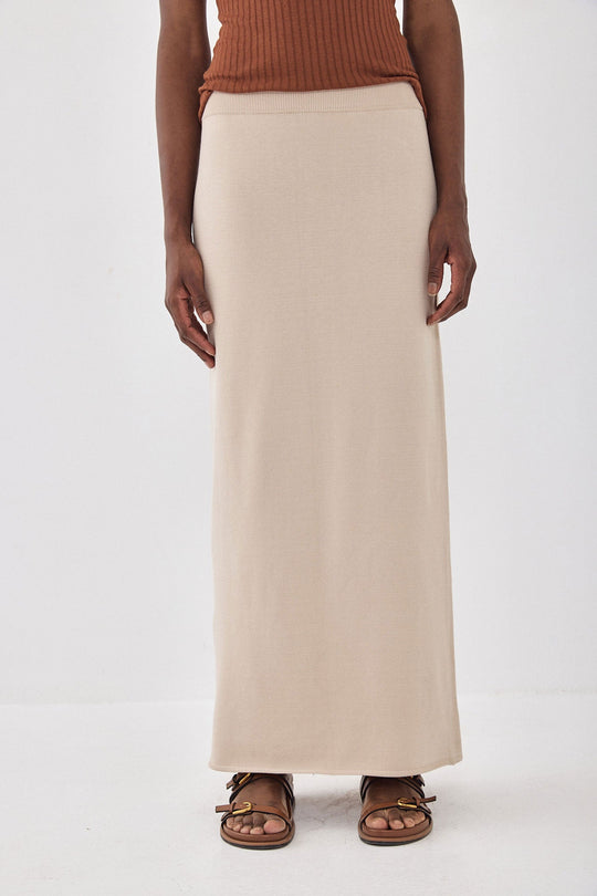 Knitted Maxi Skirt - Dé Rococo