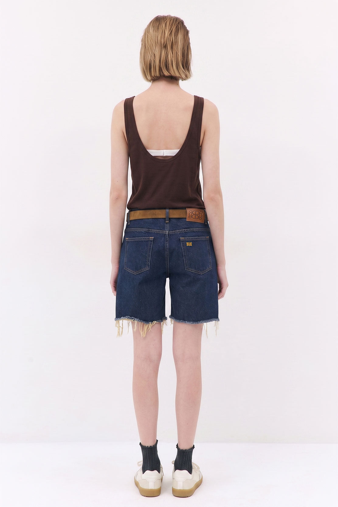 Deep Scoop Tank Top