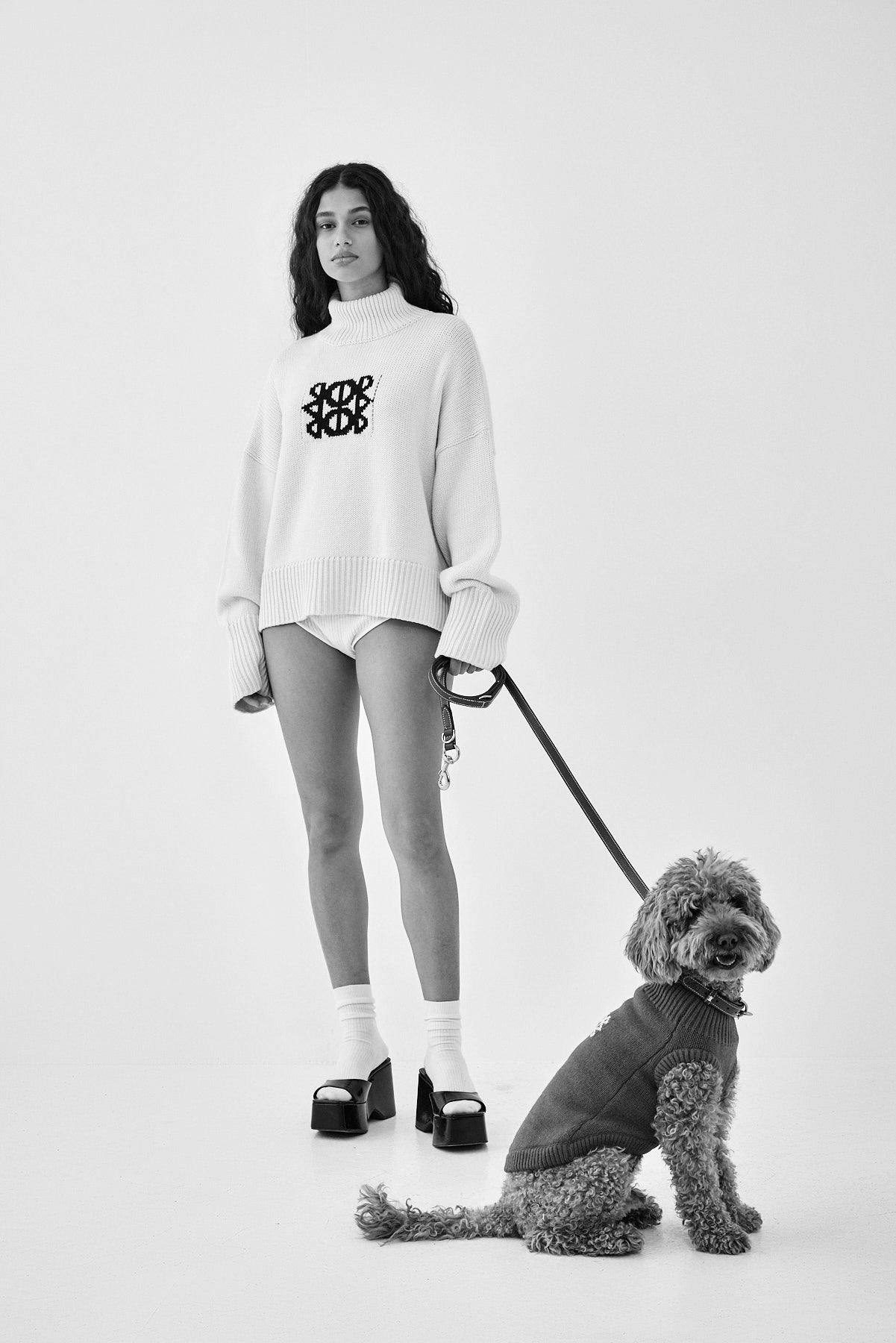 Mini Me Dog Intarsia Jumper - Dé Rococo