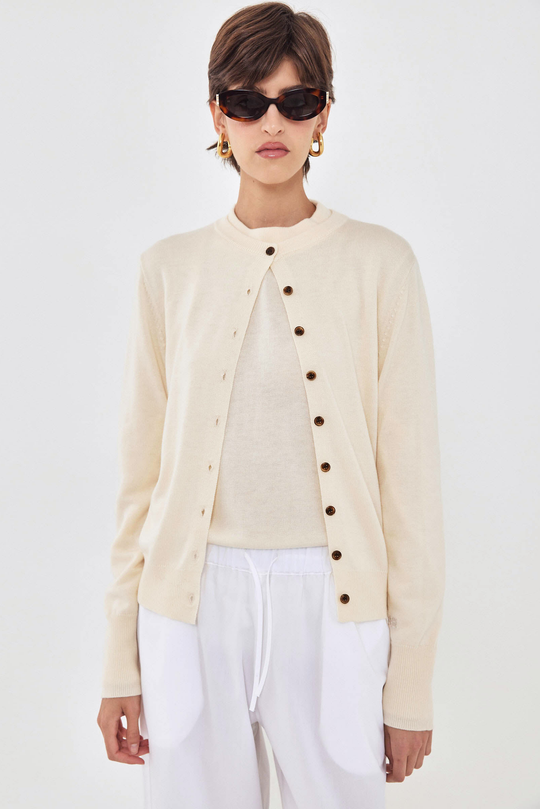 Light Knitted Cardigan - Dé Rococo