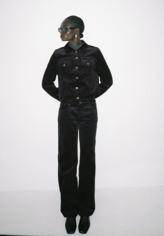 Fitted Corduroy Jacket - Dé Rococo