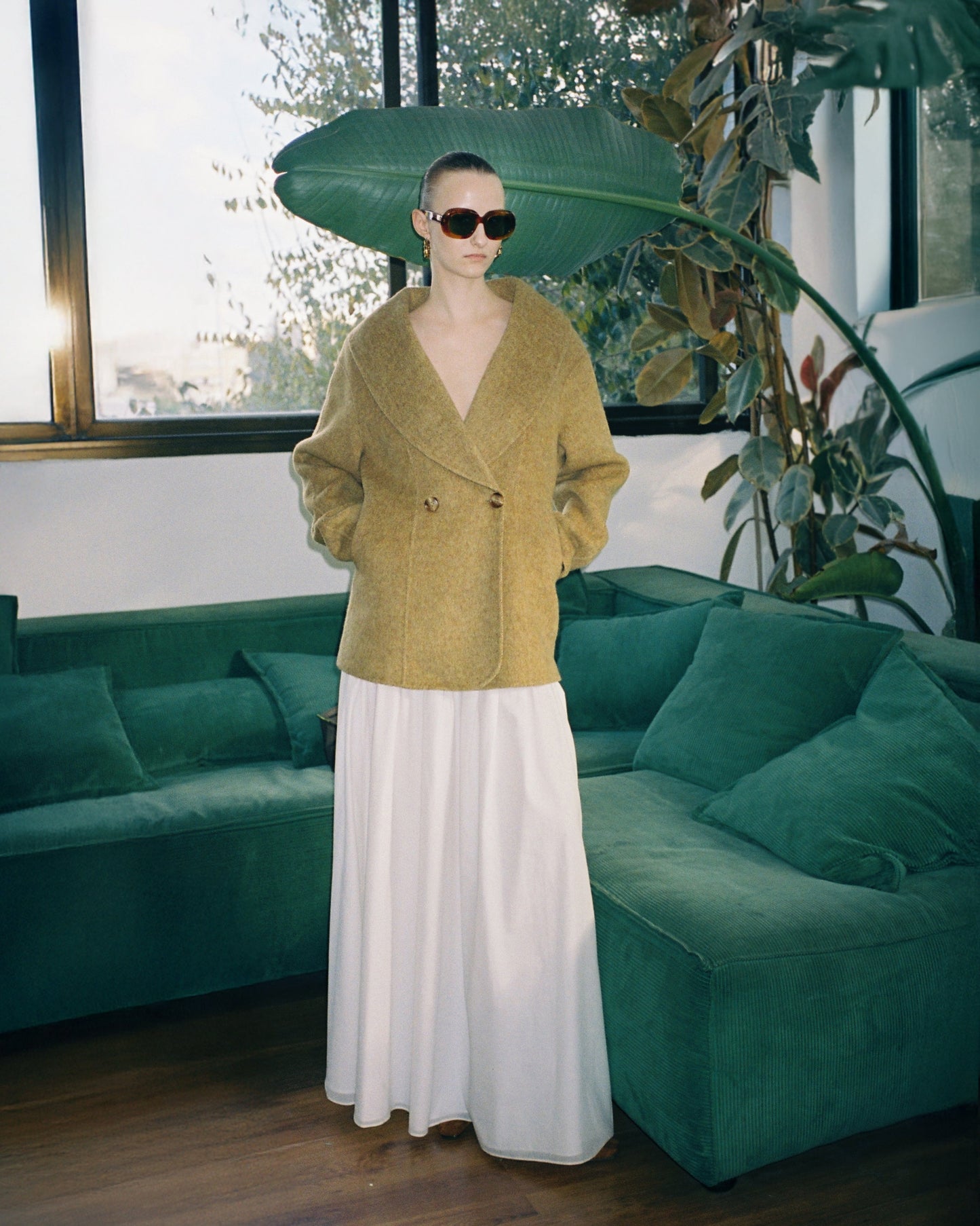 Pleated Maxi Skirt - Dé Rococo
