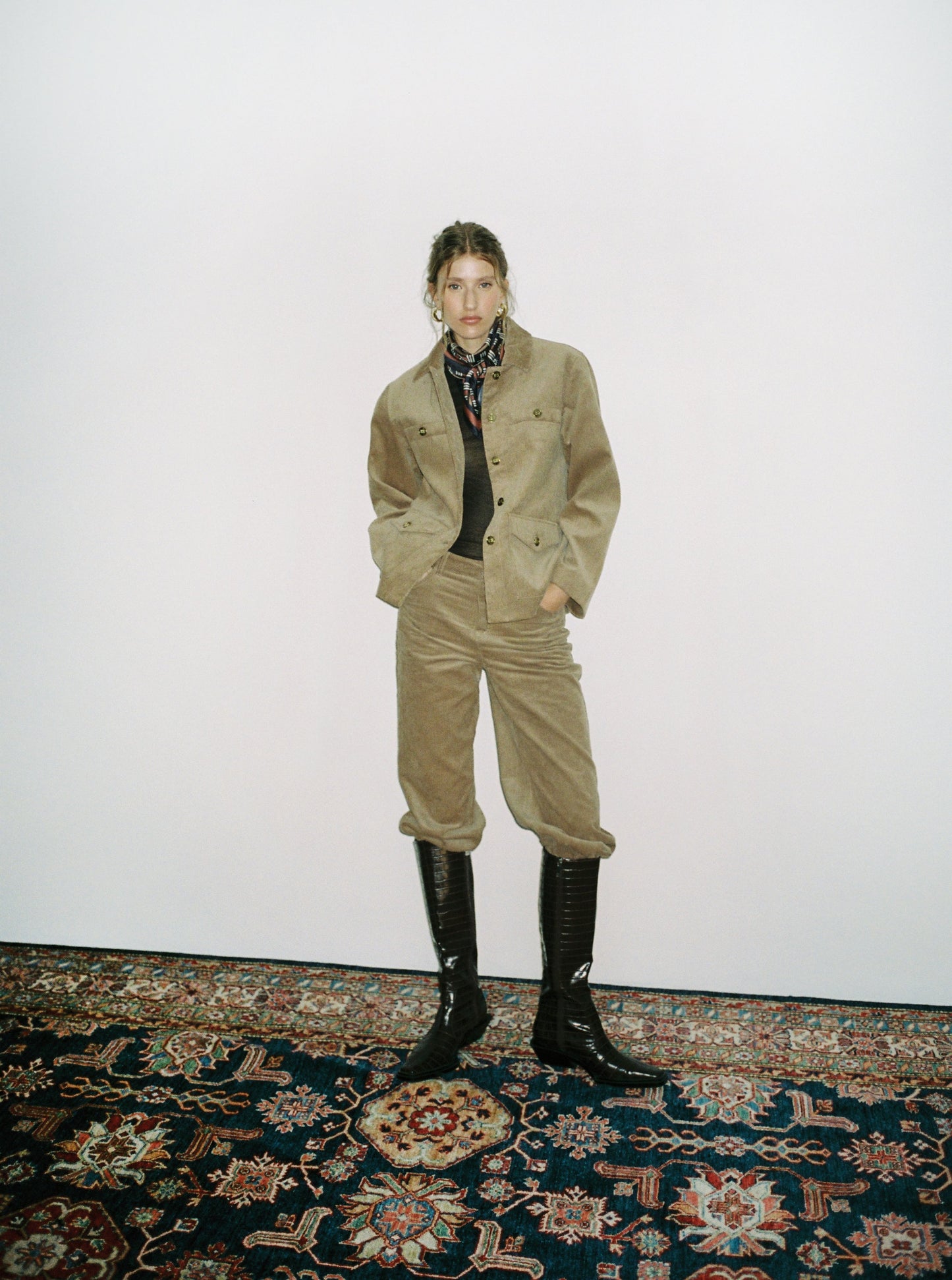 Boxy Corduroy Jacket - Dé Rococo