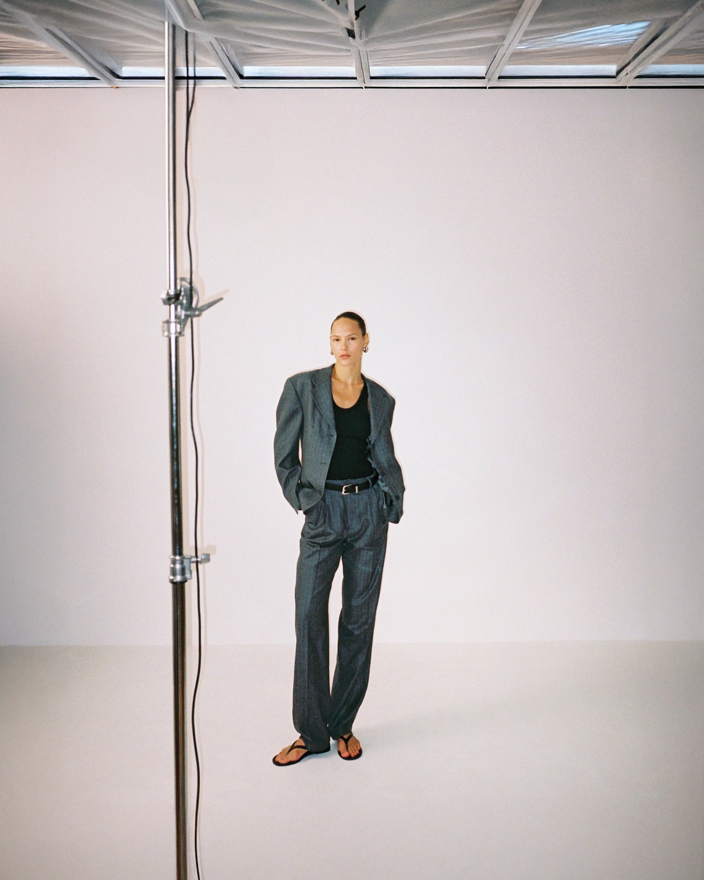 Oversized Wool Daddy Blazer