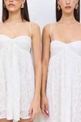 Corset Lace Mini Dress